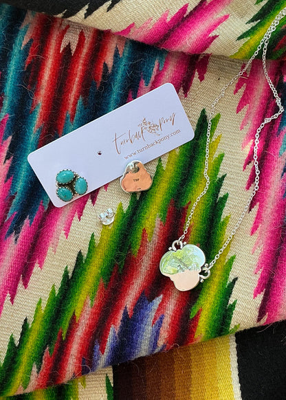 Nashville Set - Turnback Pony ™ - Necklace earring set