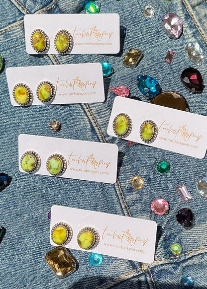 Naomi Earrings - Turnback Pony ™ - Earrings
