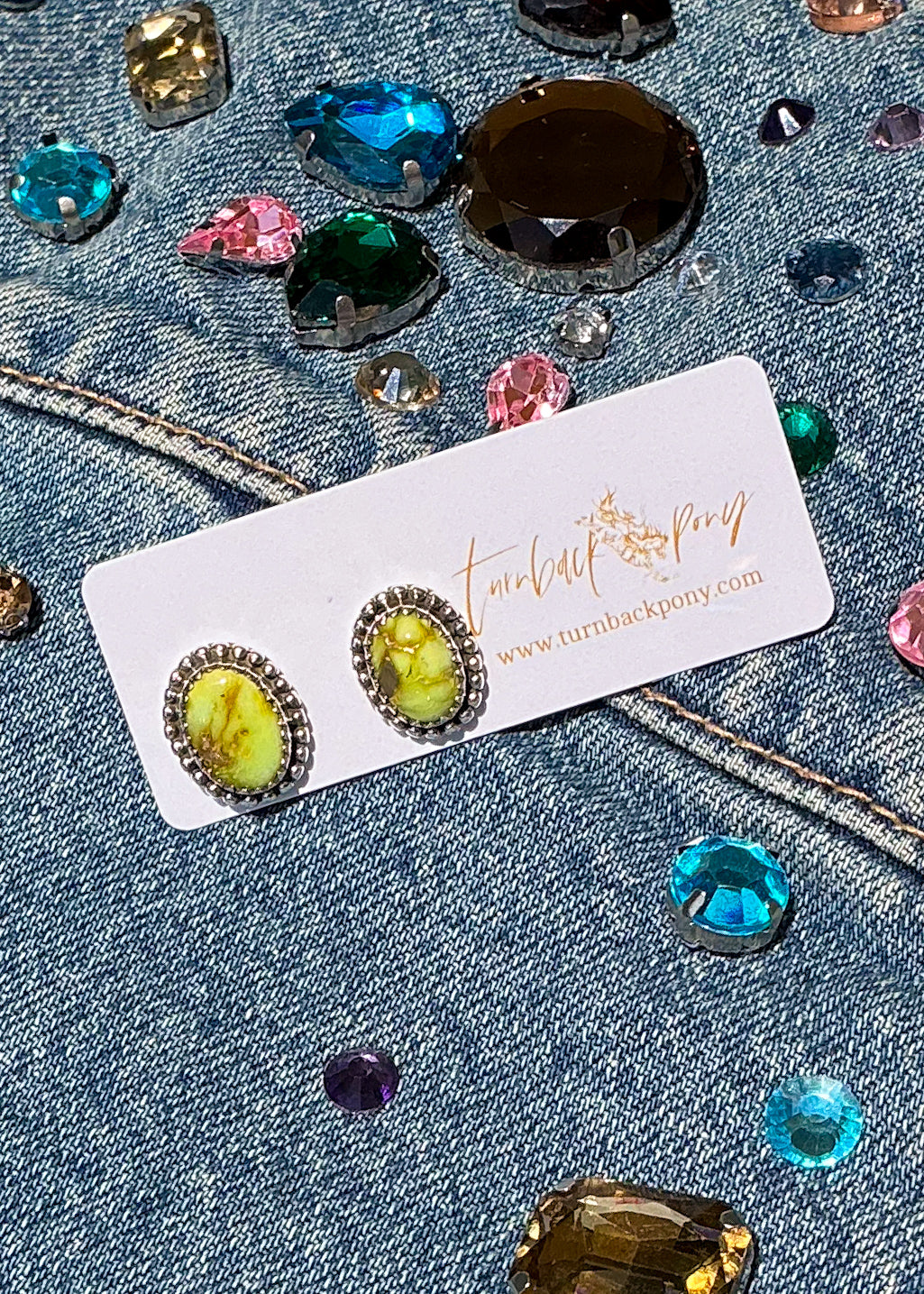 Naomi Earrings - Turnback Pony ™ - Earrings