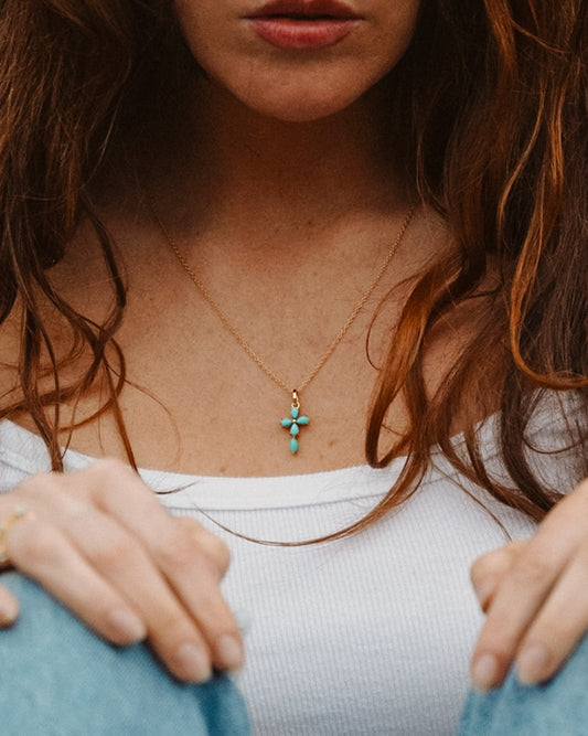 Exclusive Cross Necklace - Turnback Pony ™ - Necklace