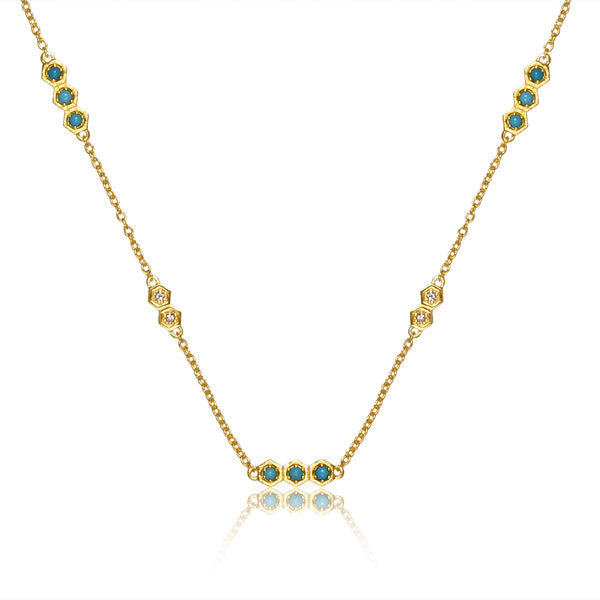 Kendall Diamond Necklace - Turnback Pony ™ - Necklace
