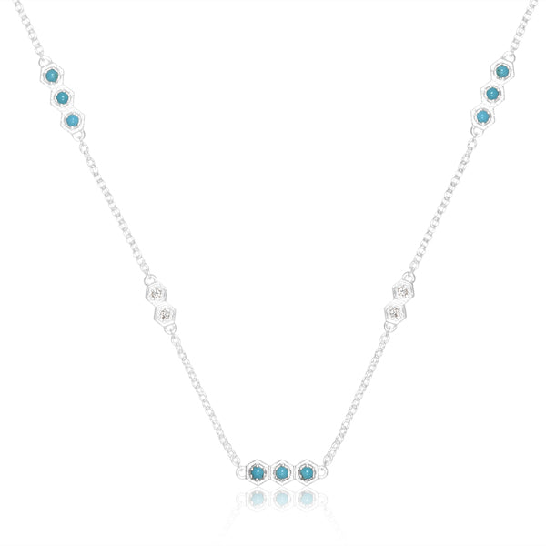 Kendall Diamond Necklace - Turnback Pony ™ - Necklace