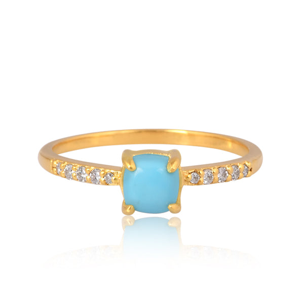 Lorena Diamond Ring - Turnback Pony ™ - Rings
