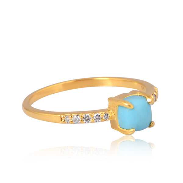Lorena Diamond Ring - Turnback Pony ™ - Rings