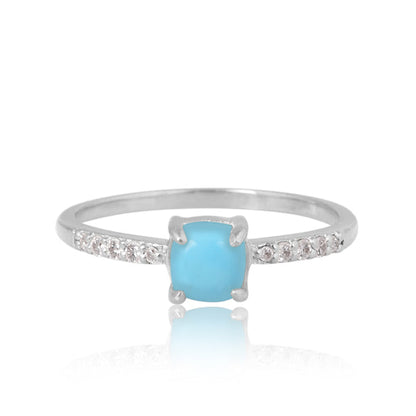 Lorena Diamond Ring - Turnback Pony ™ - Rings