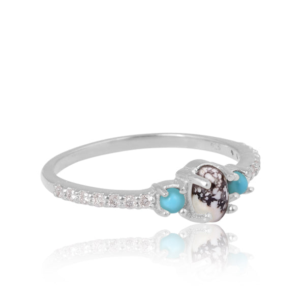 Marcella Diamond Ring - Turnback Pony ™ - Rings