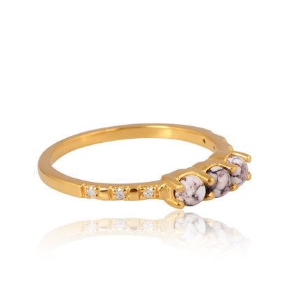 Solo Dreamer Diamond Ring - Turnback Pony ™ - Rings