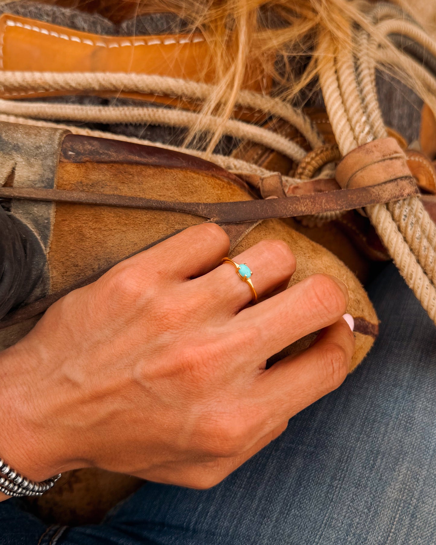 Raleigh Gold Ring - Turnback Pony ™ - Ring