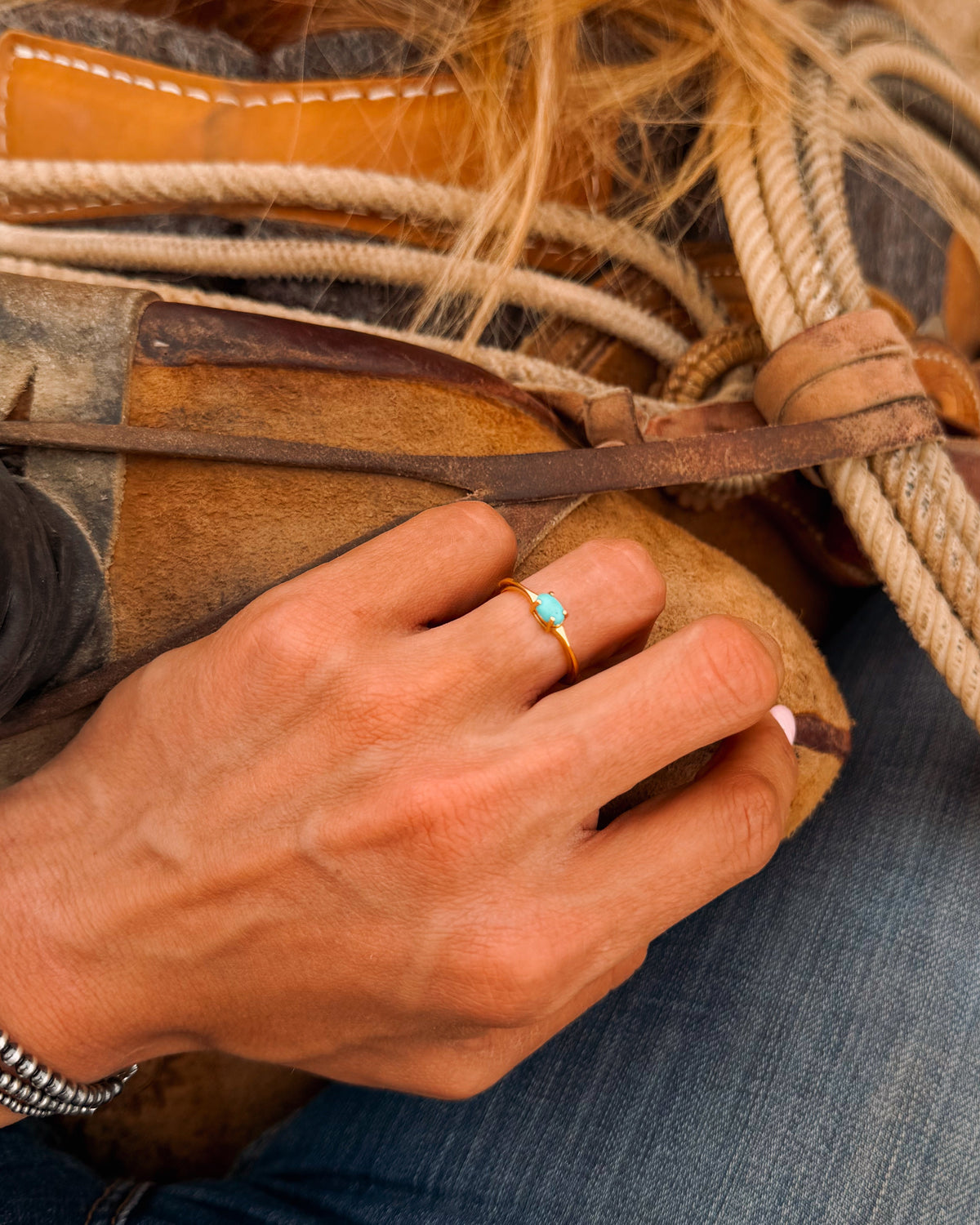 Raleigh Gold Ring - Turnback Pony ™ - Ring