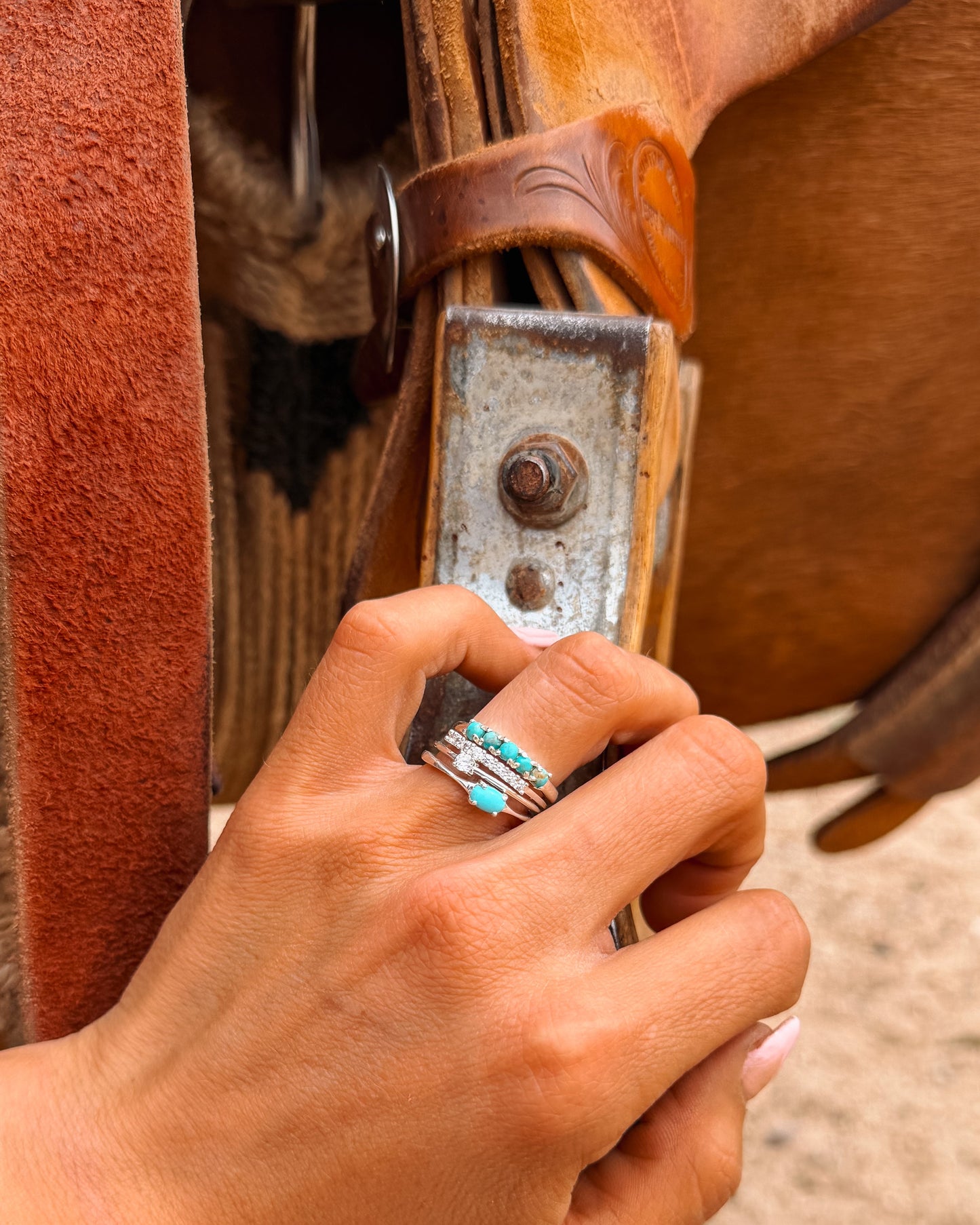 Open Range Stack - Turnback Pony ™ - Rings