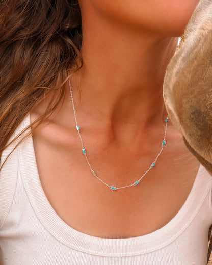 Speakeasy Necklace Silver - Turnback Pony ™ - Necklace