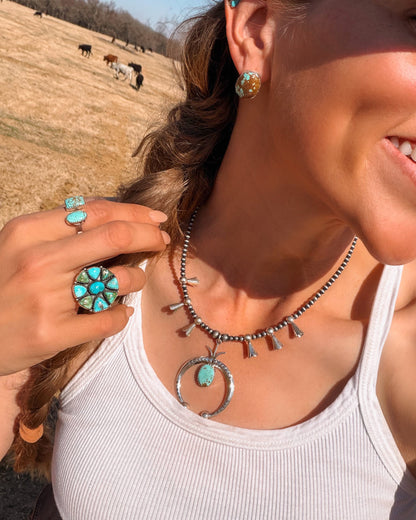 Sunny Squash Necklace - Turnback Pony ™ - Necklace earring set