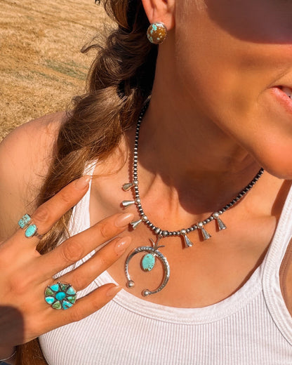 Sunny Squash Necklace - Turnback Pony ™ - Necklace earring set