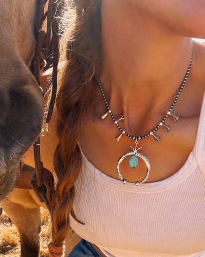 Sunny Squash Necklace - Turnback Pony ™ - Necklace earring set