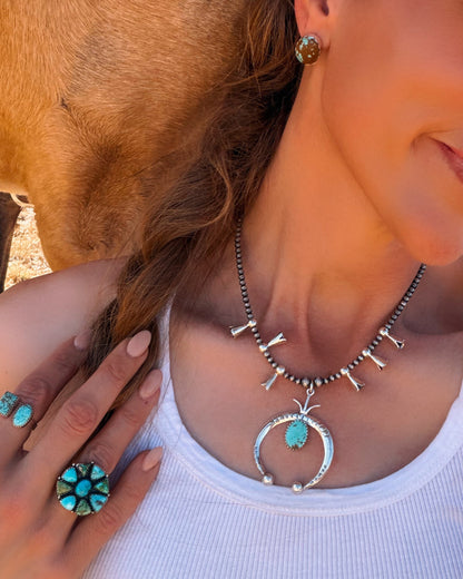 Sunny Squash Necklace - Turnback Pony ™ - Necklace earring set