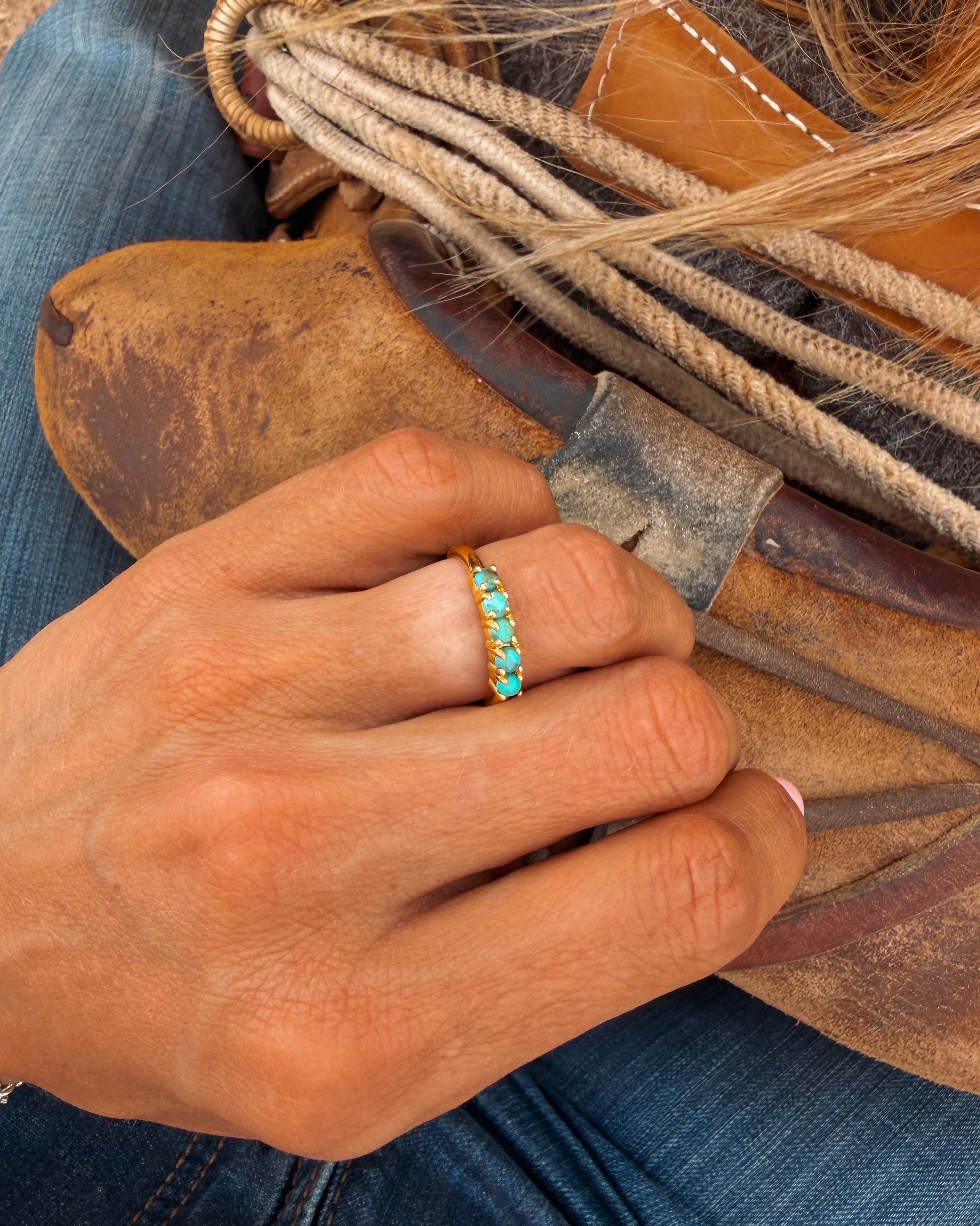 Tucson Gold Ring - Turnback Pony ™ - 