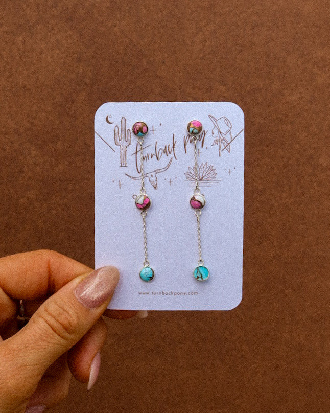Cotton Candy Pony Club Earring